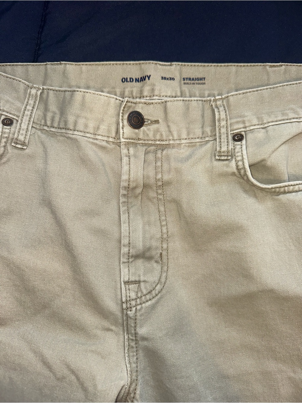 Old Navy Straight-Fit Chinos - Tan